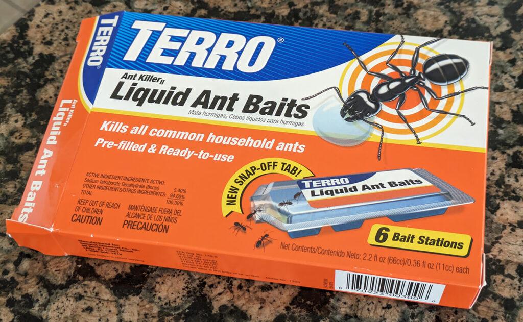 terro liquid ant bait used to rid your house of ants
