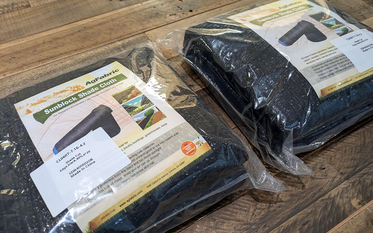 agfabric sunblock shade cloth protect plants during summer