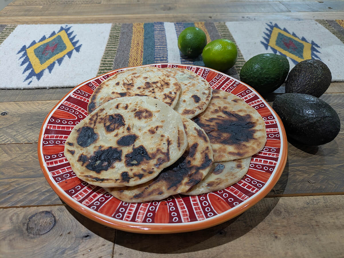 gorditas tortillas from puerto sonoyta mexico